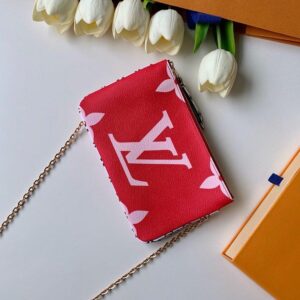 Louis Vuitton Monogram Giant Double zip pochette - Image 5
