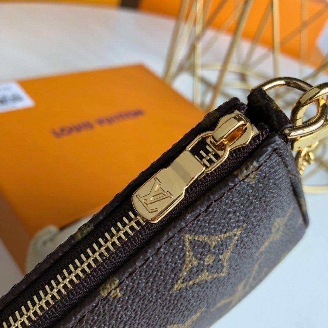 Louis Vuitton mini pochette accessoires on chain Monogram - Image 4