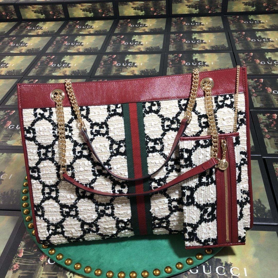 Tweed Wool Gucci Bag - Image 1
