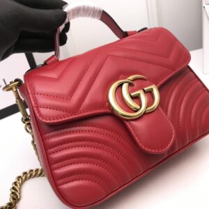 GG Marmont mini top handle bag - Image 4