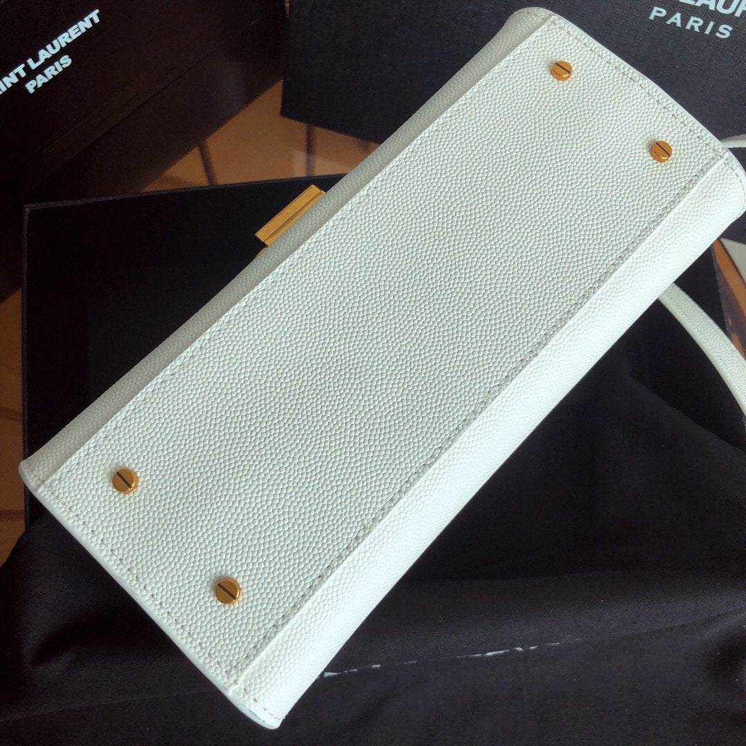 YSL Cassandra Mini Top Handle Bag - Image 5