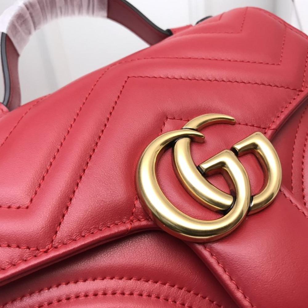 GG Marmont mini top handle bag - Image 5