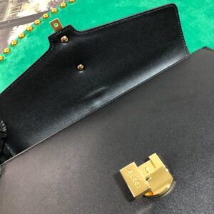 Gucci GG Sylvie Leather Medium Top Handle Bag - Image 6