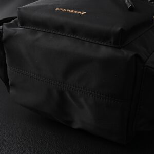 Burberry The Rucksack – Black Nylon & Leather Backpack with Gold-Tone Hardware - Image 11