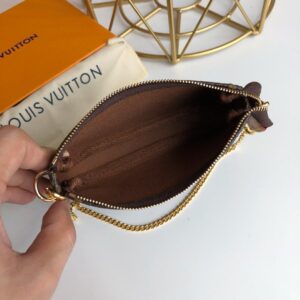 Louis Vuitton mini pochette accessoires on chain Monogram - Image 6