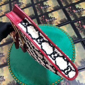 Tweed Wool Gucci Bag - Image 8