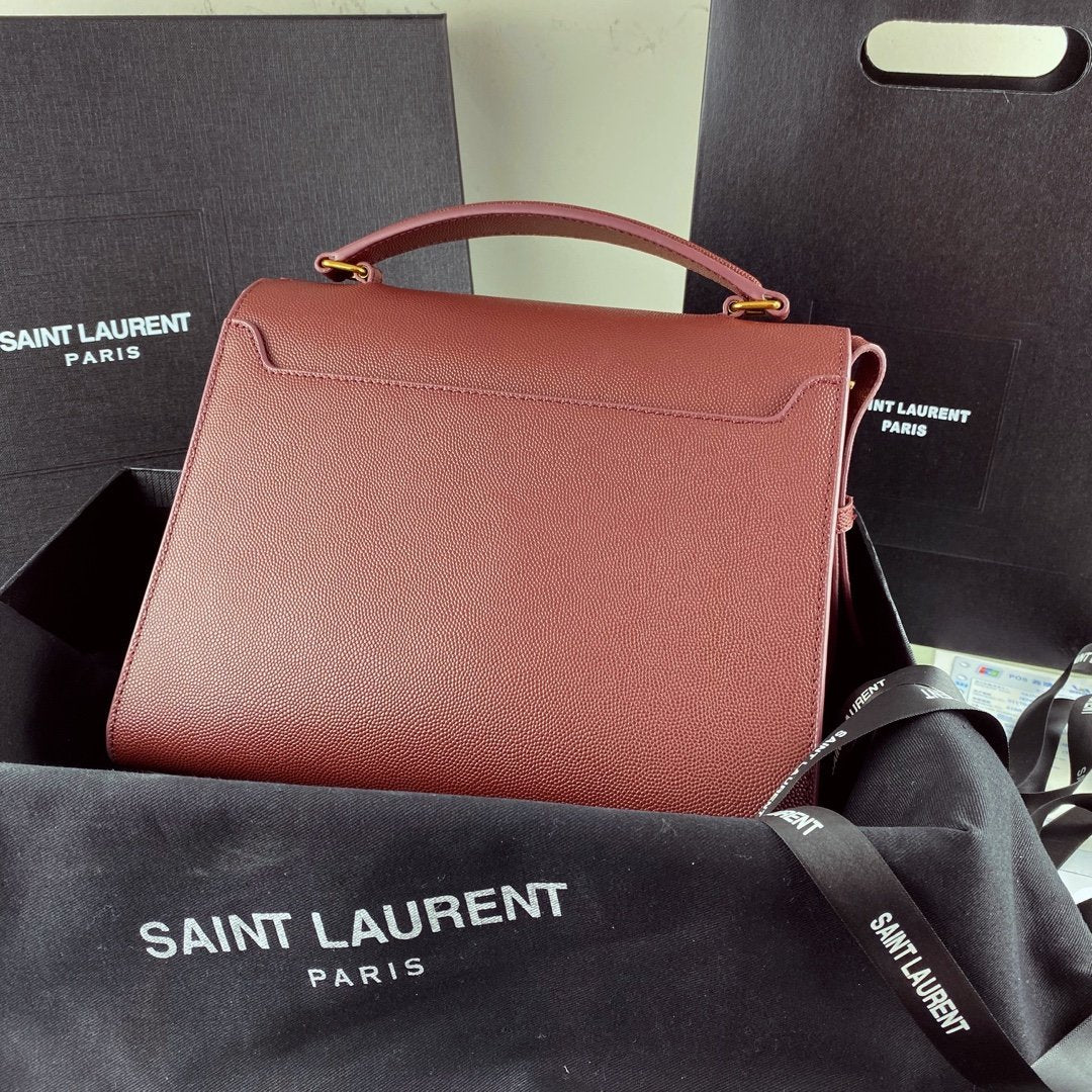 YSL Cassandra Mini Top Handle Bag - Image 6