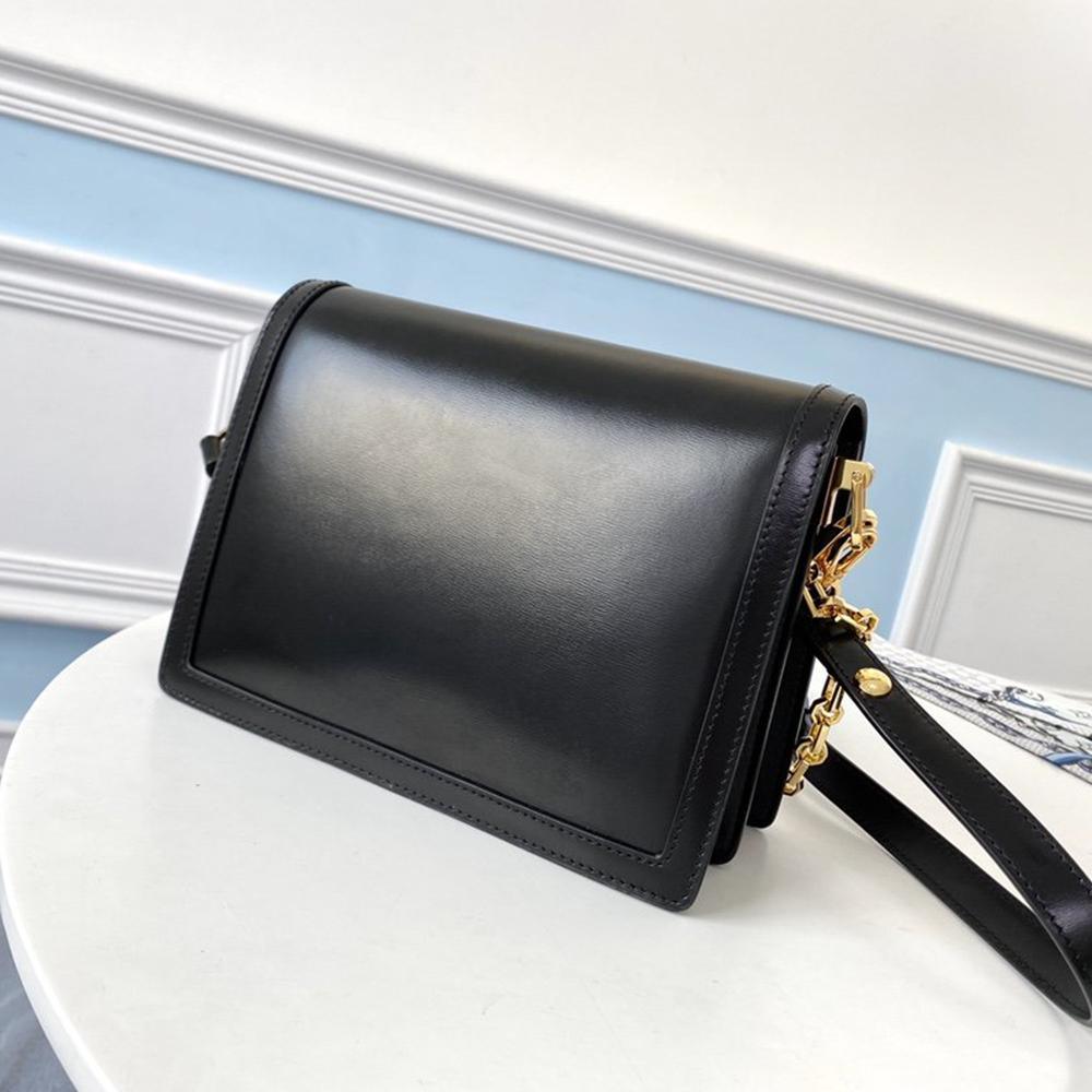 LV DAUPHINE MM Black smooth - Image 6