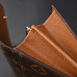Louis Vuitton Sarah Wallet – Monogram Canvas Long Flap Wallet (M60531) - Image 3