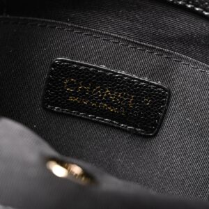 Chanel Duma Backpack – Black Quilted Lambskin with Gold-Tone Hardware (24A Collection) - Image 8