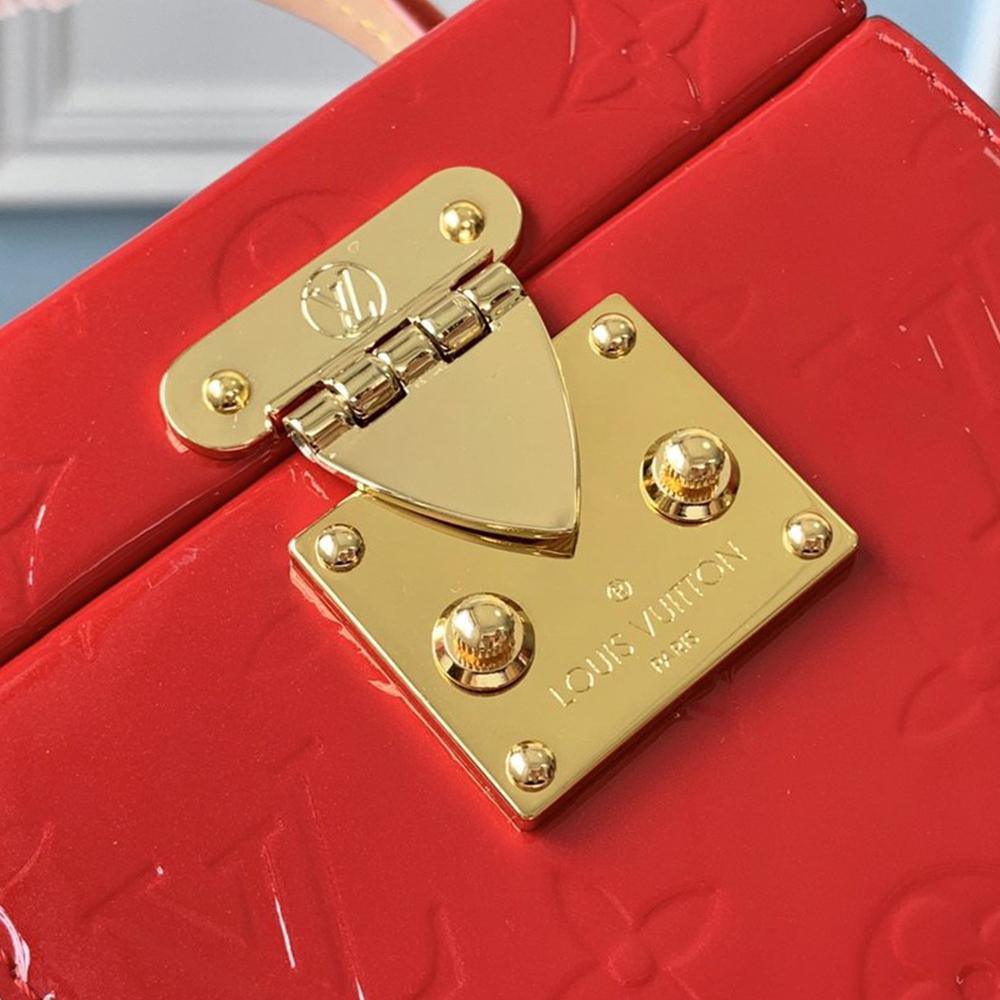 Louis Vuitton Bleeker Box Bag Red - Image 8