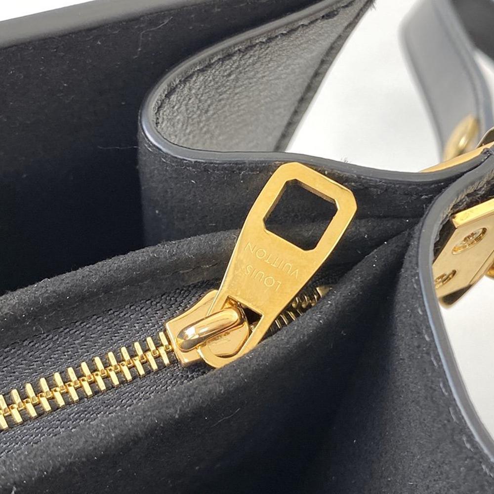 LV DAUPHINE MM Black smooth - Image 7