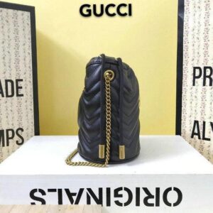 Gucci GG Marmont mini bucket bag - Image 5