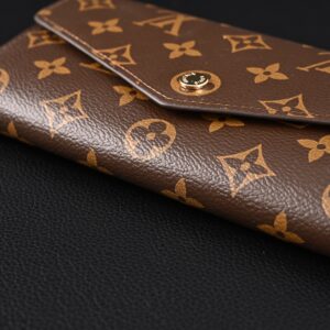 Louis Vuitton Sarah Wallet – Monogram Canvas Long Flap Wallet (M60531) - Image 5