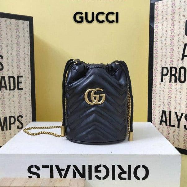 Gucci GG Marmont mini bucket bag - Image 1
