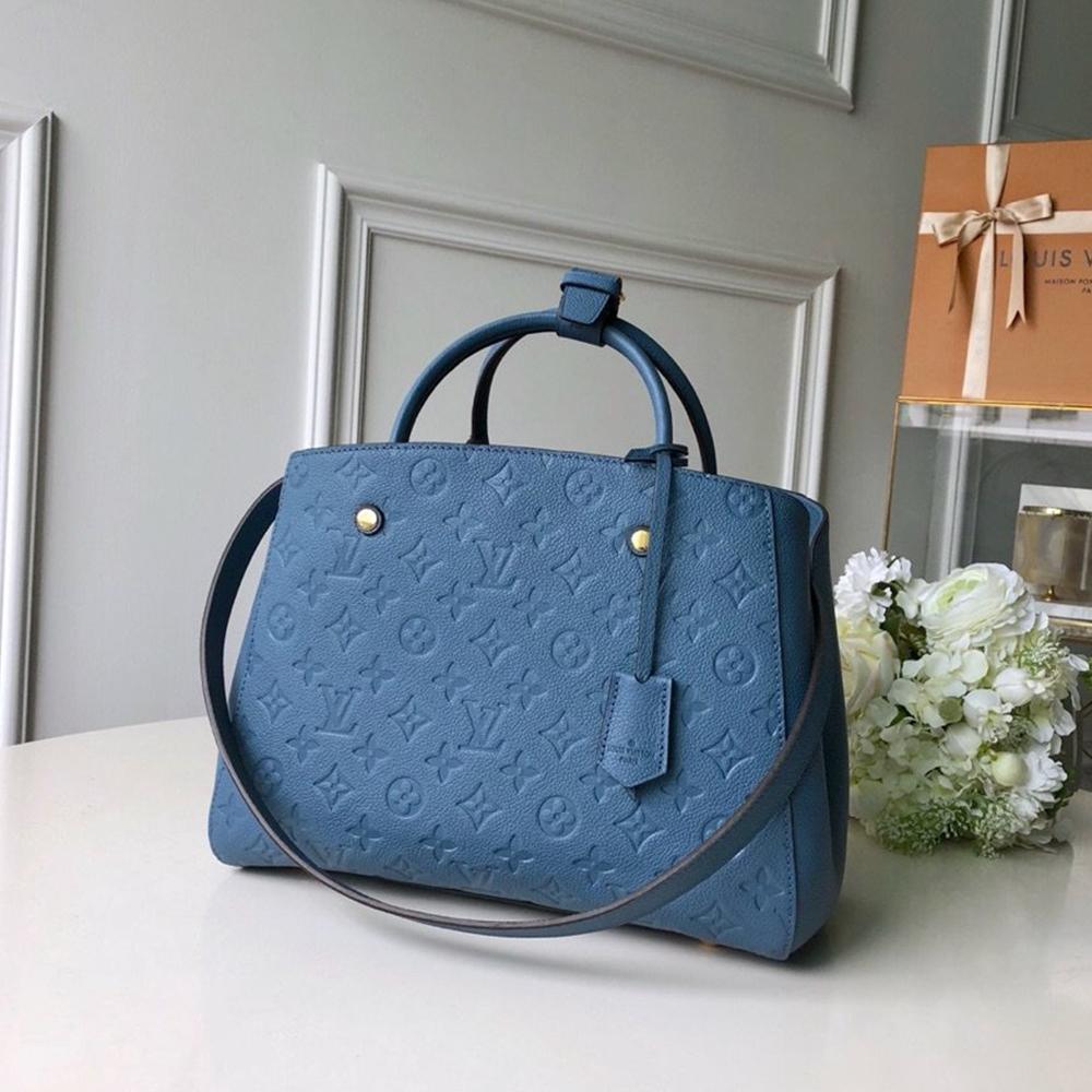 Louis Vuitton MONTAIGNE MM Blue - Image 1