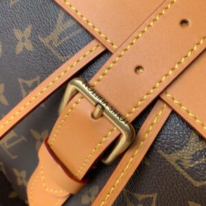 Louis Vuitton Trio Backpack Travel Bag M44658 Gold Chain Monogram LV - Image 7