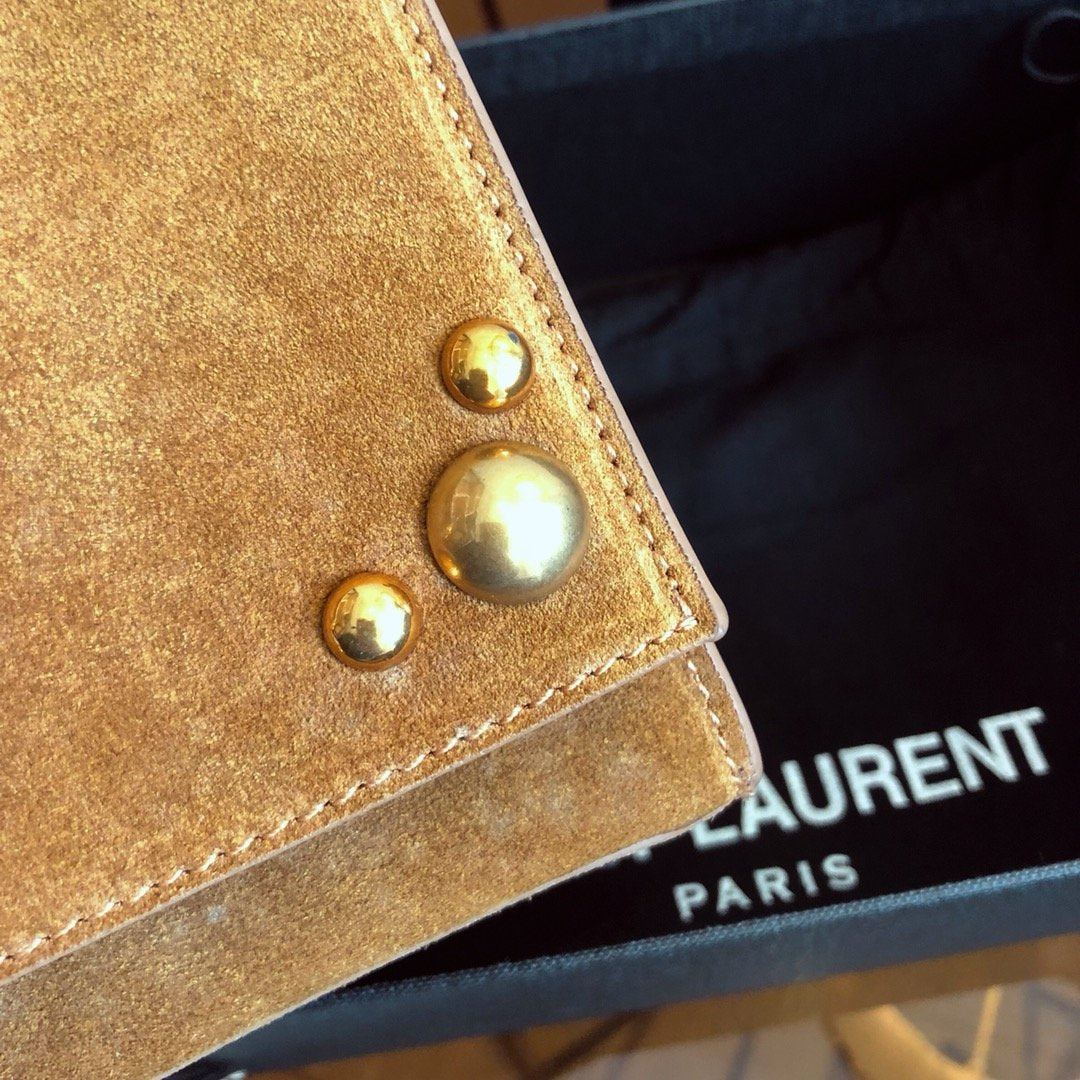 YSL Kate Medium Suede Bag With Tassel - Image 9
