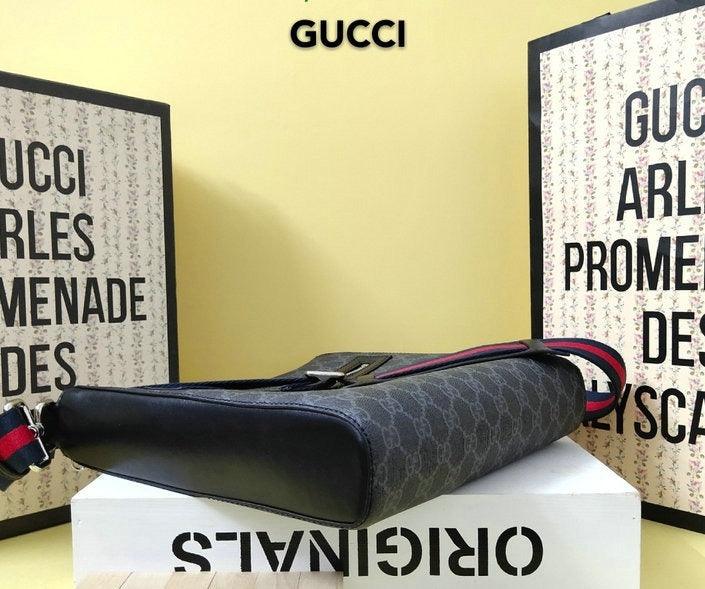 Gucci Black Messenger Bag - Image 7