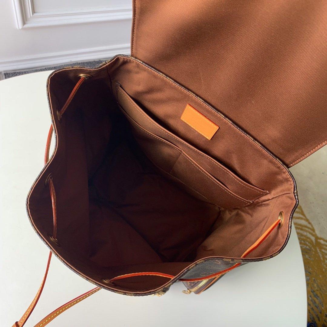 Louis Vuitton Trio Backpack Travel Bag M44658 Gold Chain Monogram LV - Image 8