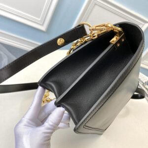 LV DAUPHINE MM Black smooth - Image 8