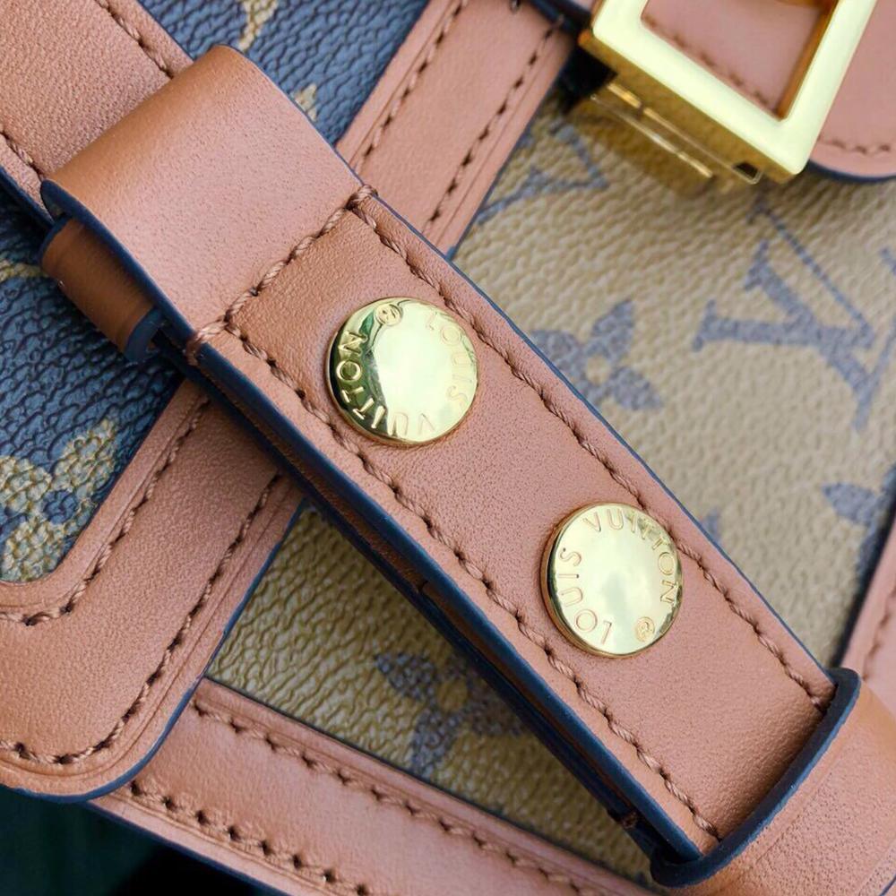 Louis Vuitton Dauphine MM - Monogram Reverse Canvas - Image 6