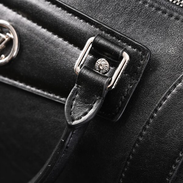 Louis Vuitton Nano Biker Bag in Black Lambskin Leather – Top Handle & Shoulder Carry (M14623)