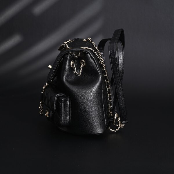 Chanel Duma Backpack – Black Quilted Lambskin with Gold-Tone Hardware (24A Collection)