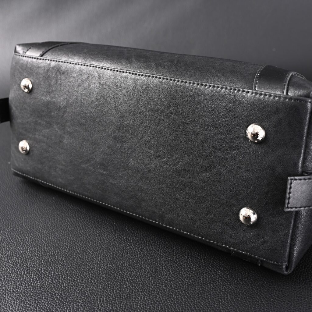 Louis Vuitton Nano Biker Bag in Black Lambskin Leather – Top Handle & Shoulder Carry (M14623)