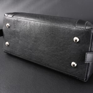 Louis Vuitton Nano Biker Bag in Black Lambskin Leather – Top Handle & Shoulder Carry (M14623) - Image 10