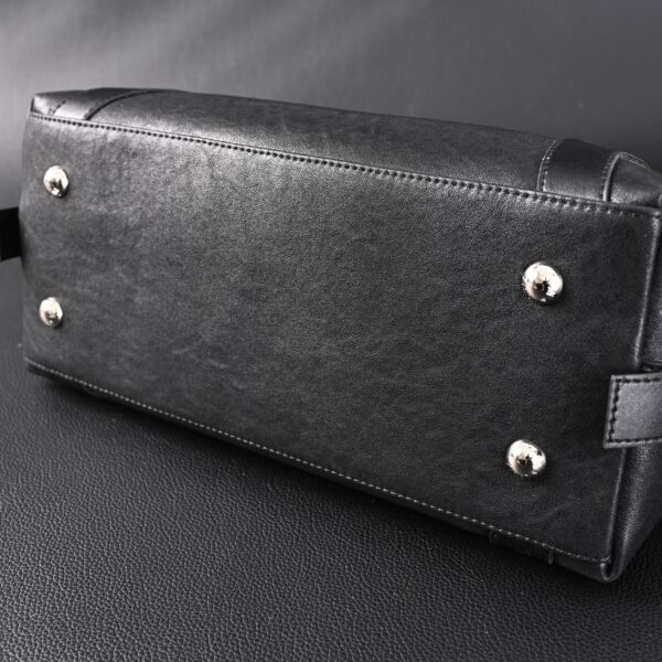 Louis Vuitton Nano Biker Bag in Black Lambskin Leather – Top Handle & Shoulder Carry (M14623)