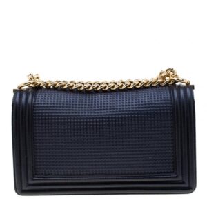 Chanel Cube embossed Medium Flap boy bag - Image 2