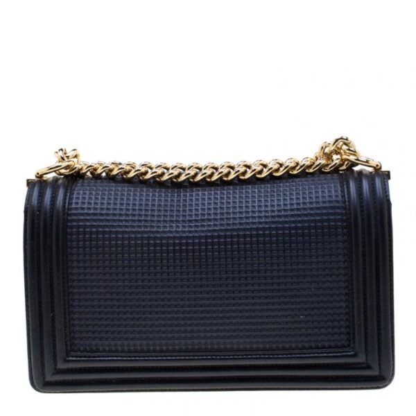 Chanel Cube embossed Medium Flap boy bag
