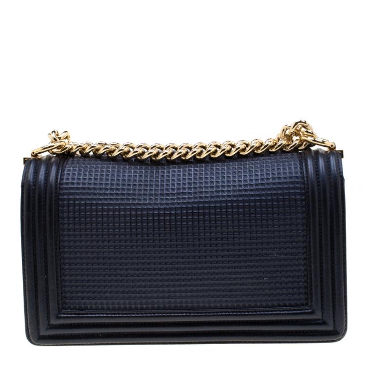 Chanel Cube embossed Medium Flap boy bag - Image 2