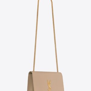 YSL Kate Medium Chain Bag In Grain De Poudre Embossed Leather - Image 2