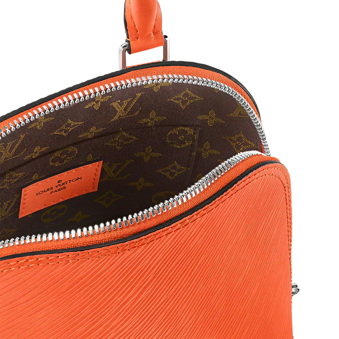 Louis vuitton Alma Backpack epi orange - Image 3
