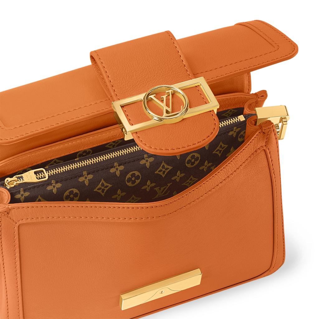 Louis vuitton Dauphine Soft MM apricot