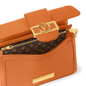 Louis vuitton Dauphine Soft MM apricot - Image 4