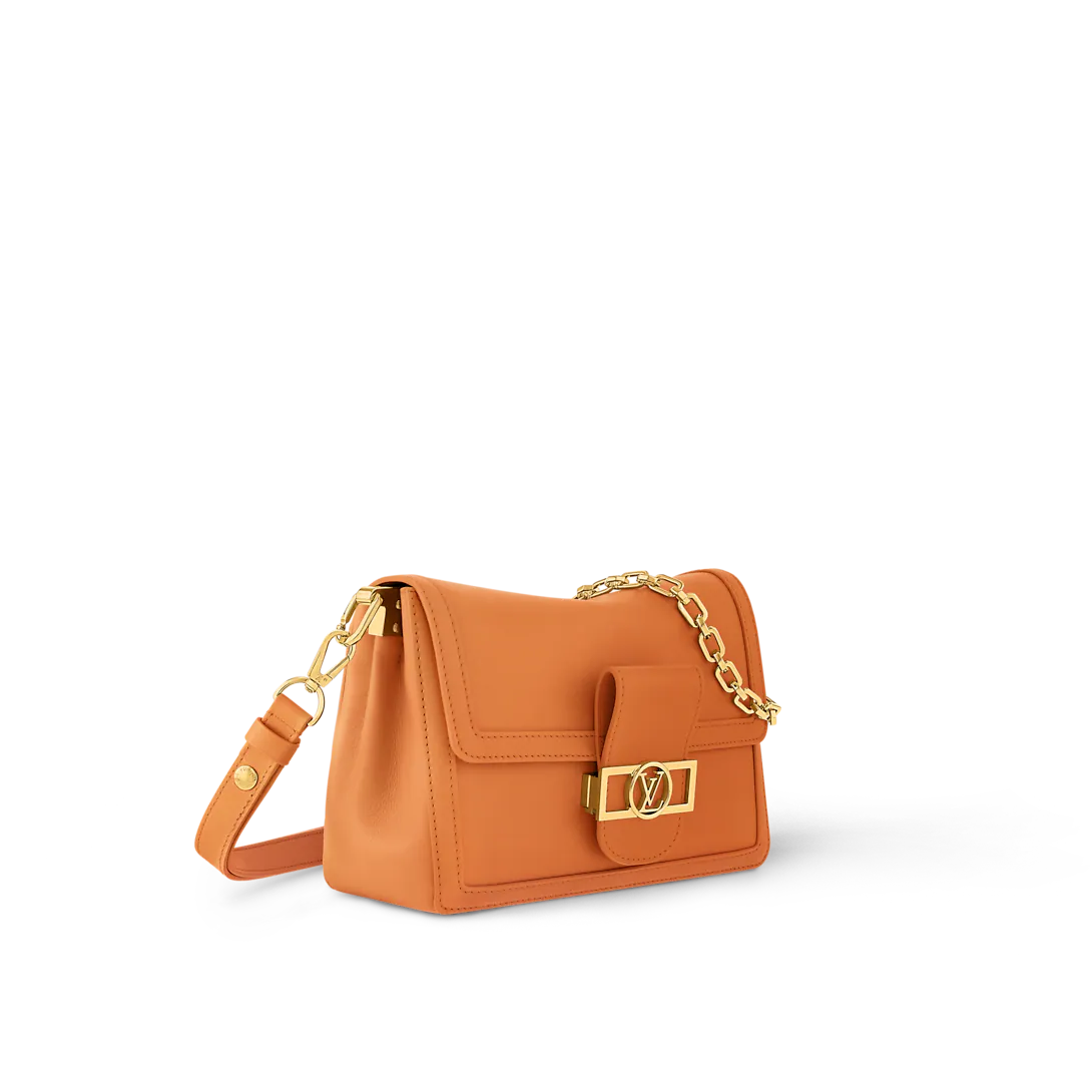 Louis vuitton Dauphine Soft MM apricot - Image 6