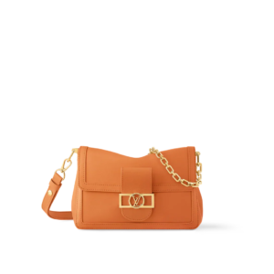 Louis vuitton Dauphine Soft MM apricot - Image 7