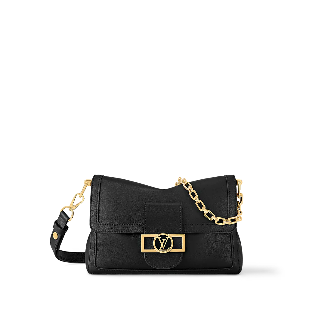 Louis vuitton Dauphine Soft MM Black - Image 7