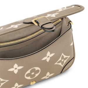 Louis Vuitton Diane Monogram Empreinte Tourterelle Beige cream - Image 3