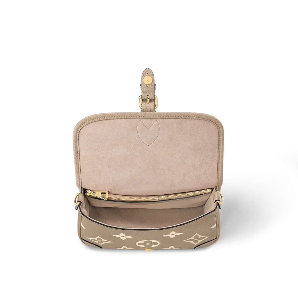 Louis Vuitton Diane Monogram Empreinte Tourterelle Beige cream