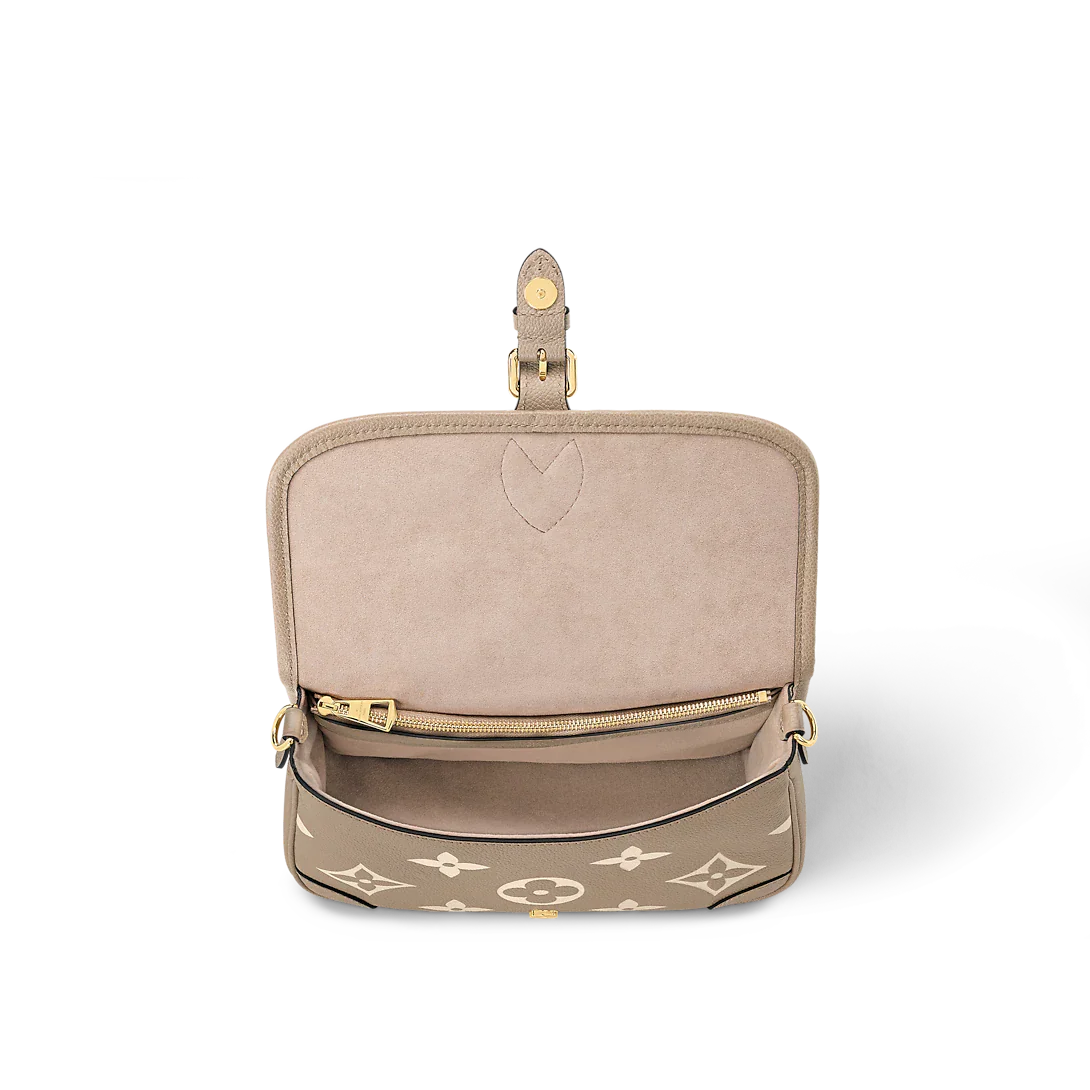 Louis Vuitton Diane Monogram Empreinte Tourterelle Beige cream - Image 4
