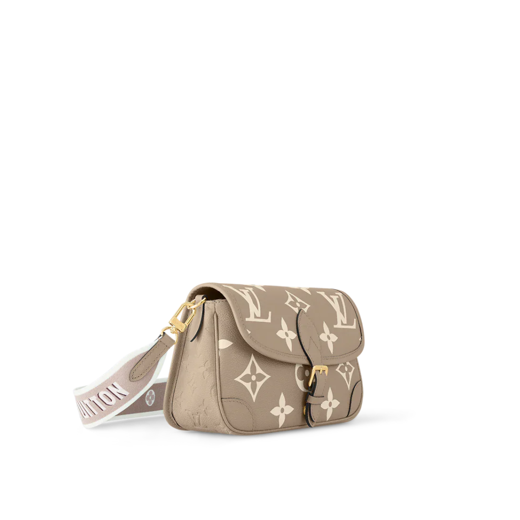 Louis Vuitton Diane Monogram Empreinte Tourterelle Beige cream