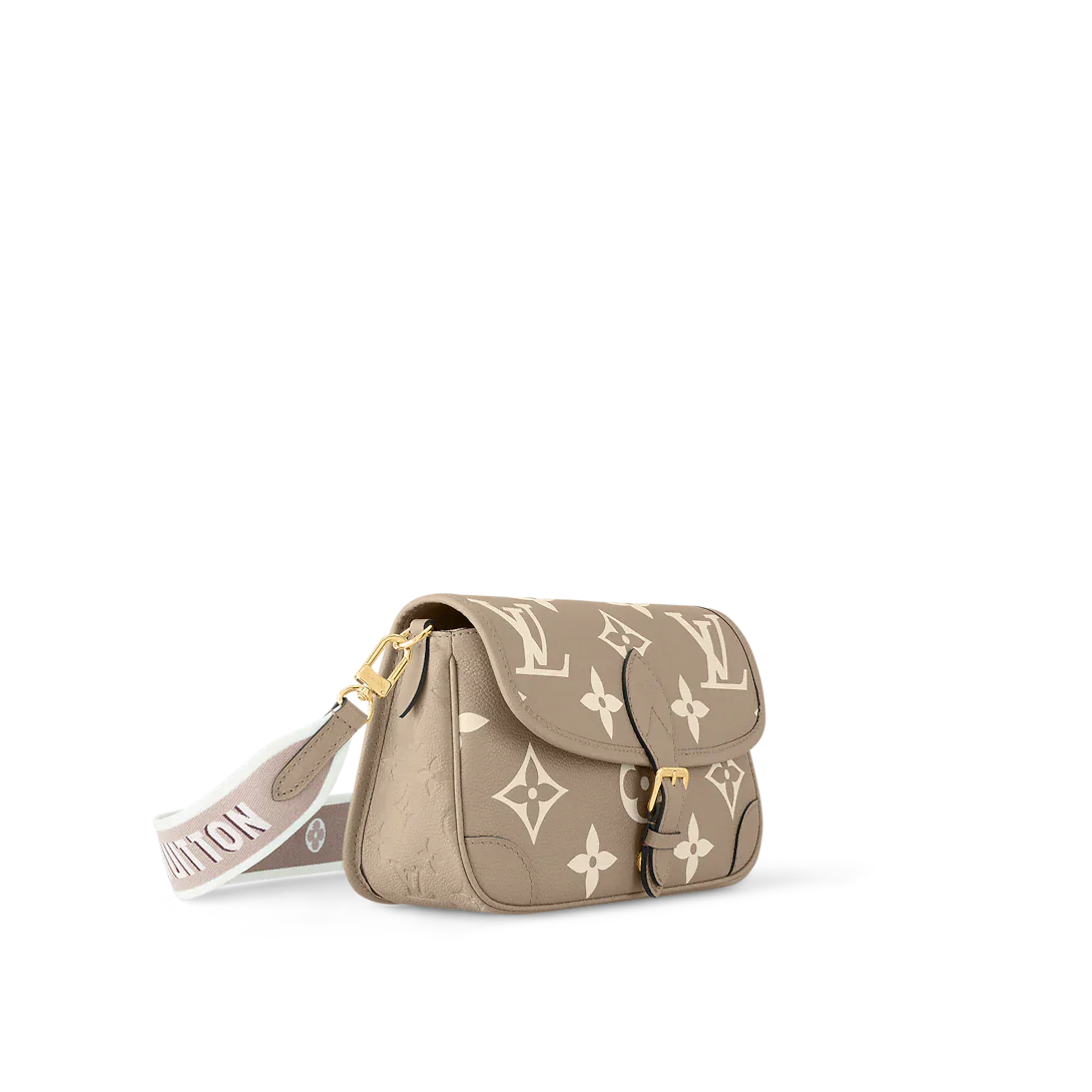 Louis Vuitton Diane Monogram Empreinte Tourterelle Beige cream - Image 5
