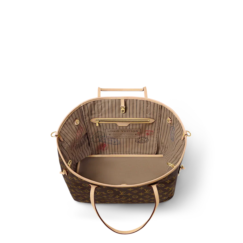 Louis vuitton Neverfull Bandoulière Inside Out GM