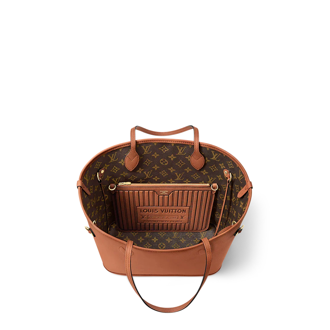 Neverfull Inside Out MM Cognac - Image 4