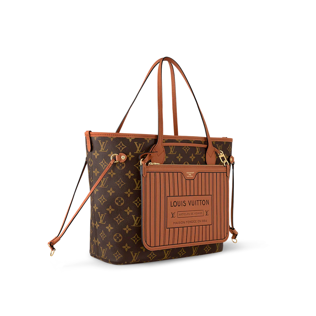 Neverfull Inside Out MM Cognac - Image 5