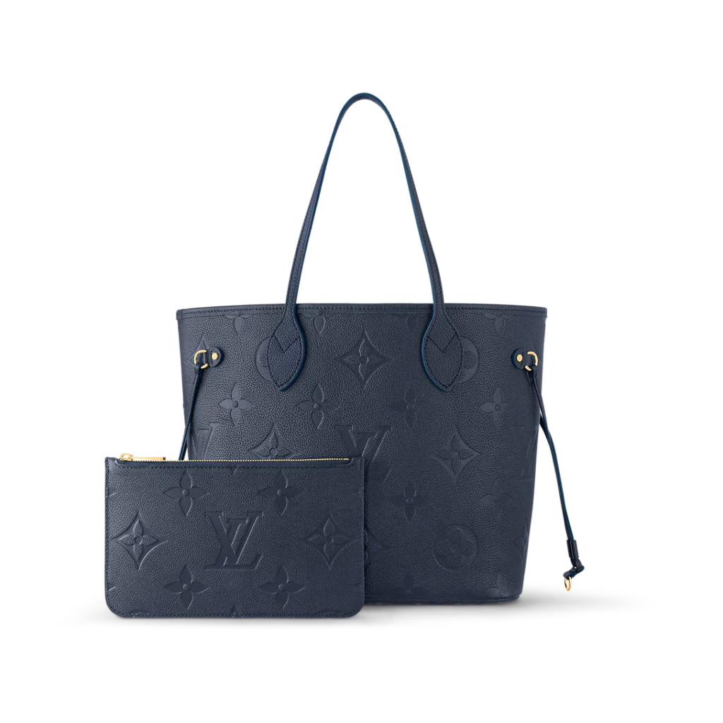 Louis Vuitton Neverfull MM Navy Blue